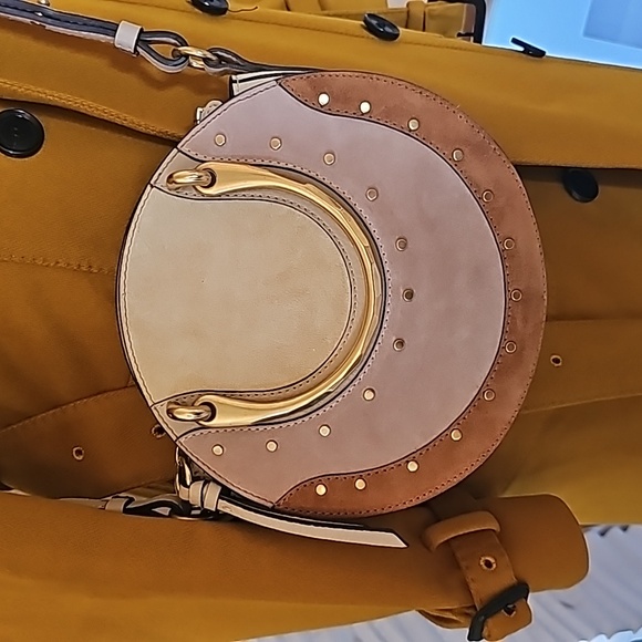 CHLOÉ Pixie Round Leather Crossbody Bag AUTHENTIC - Picture 13 of 16